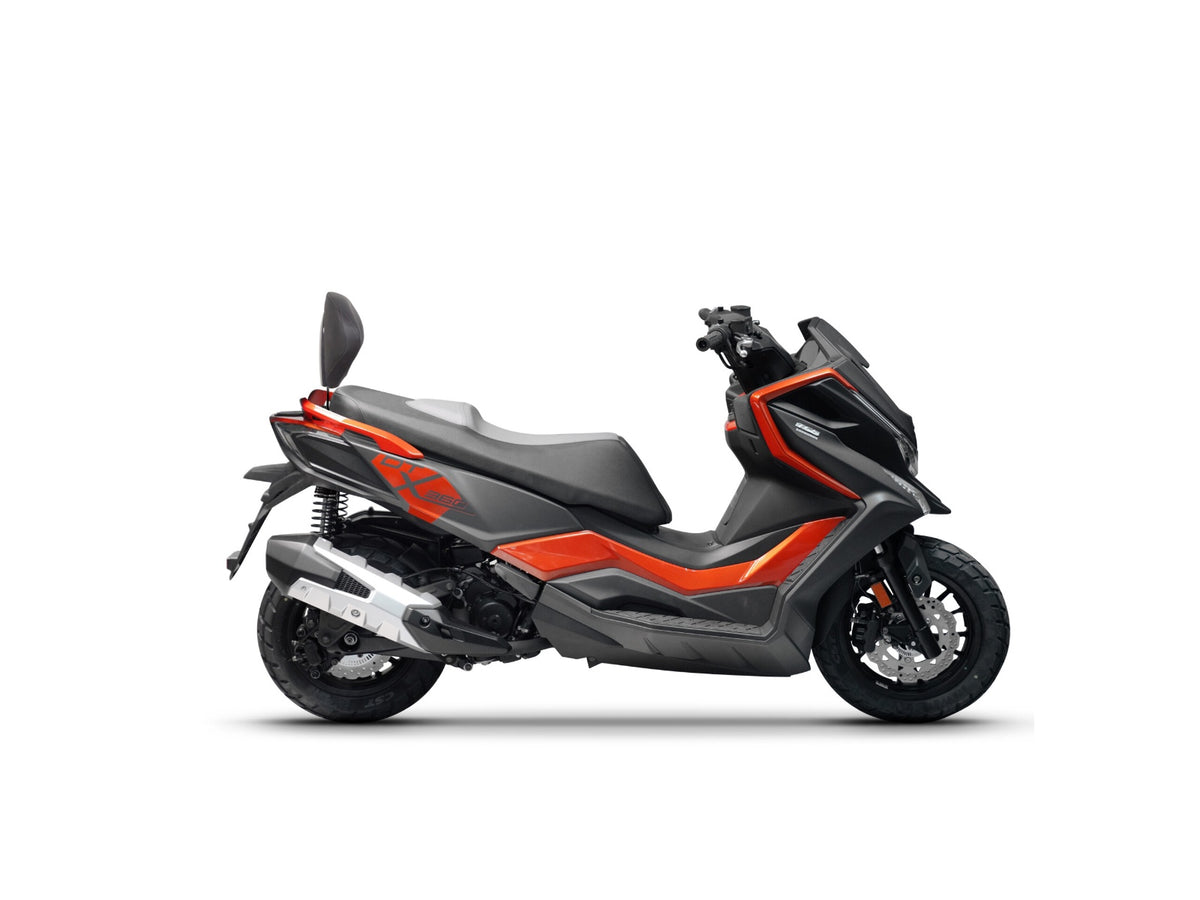Kymco DTX 125 (21-26) SHAD Backrest & Sissybar