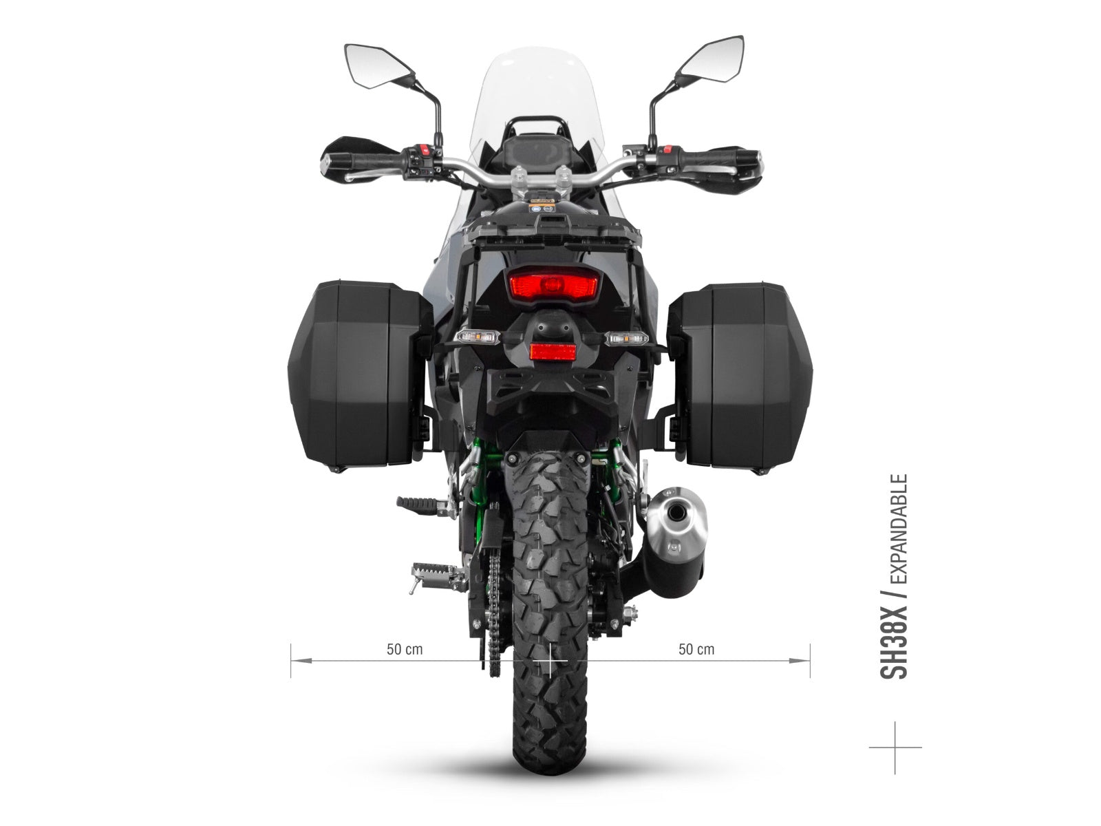 Kawasaki KLE 500 (26) SHAD 3P Pannier Fitting Kit