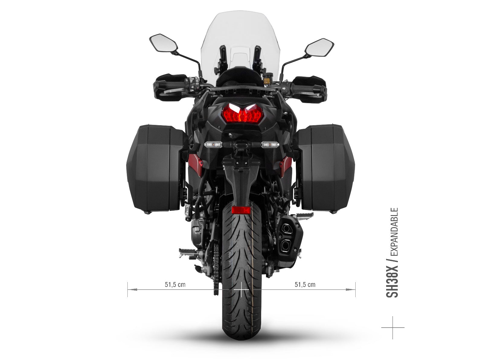 Kawasaki Versys 1100 (25) SHAD 3P Pannier Fitting Kit