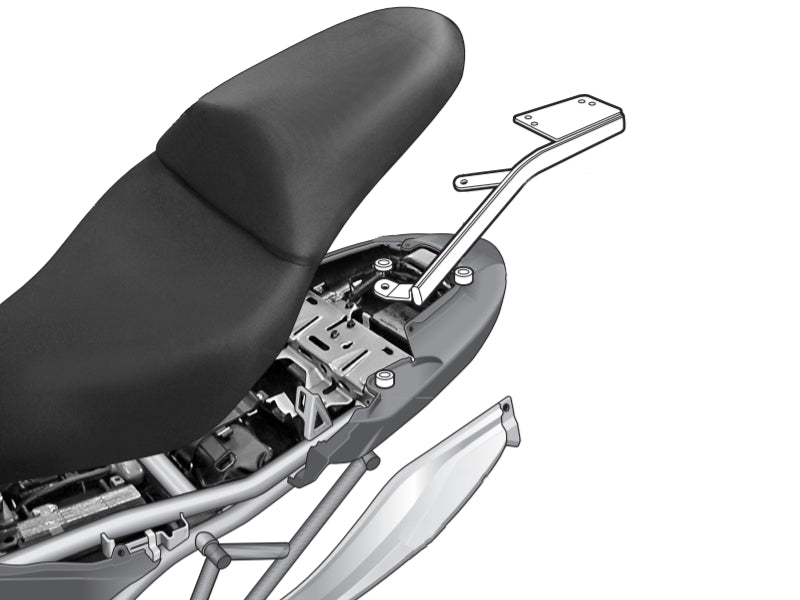 Kawasaki Versys 650 (07-09) SHAD Top Box Fitting Kit