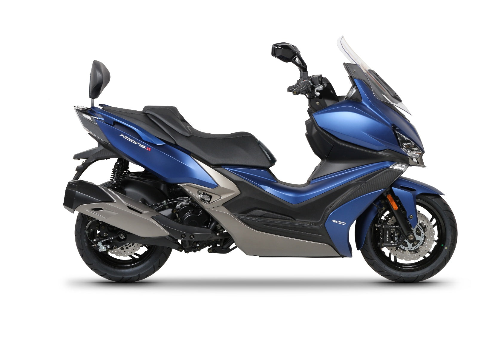 Kymco Xciting S 400 (18-25) SHAD Backrest & Sissybar