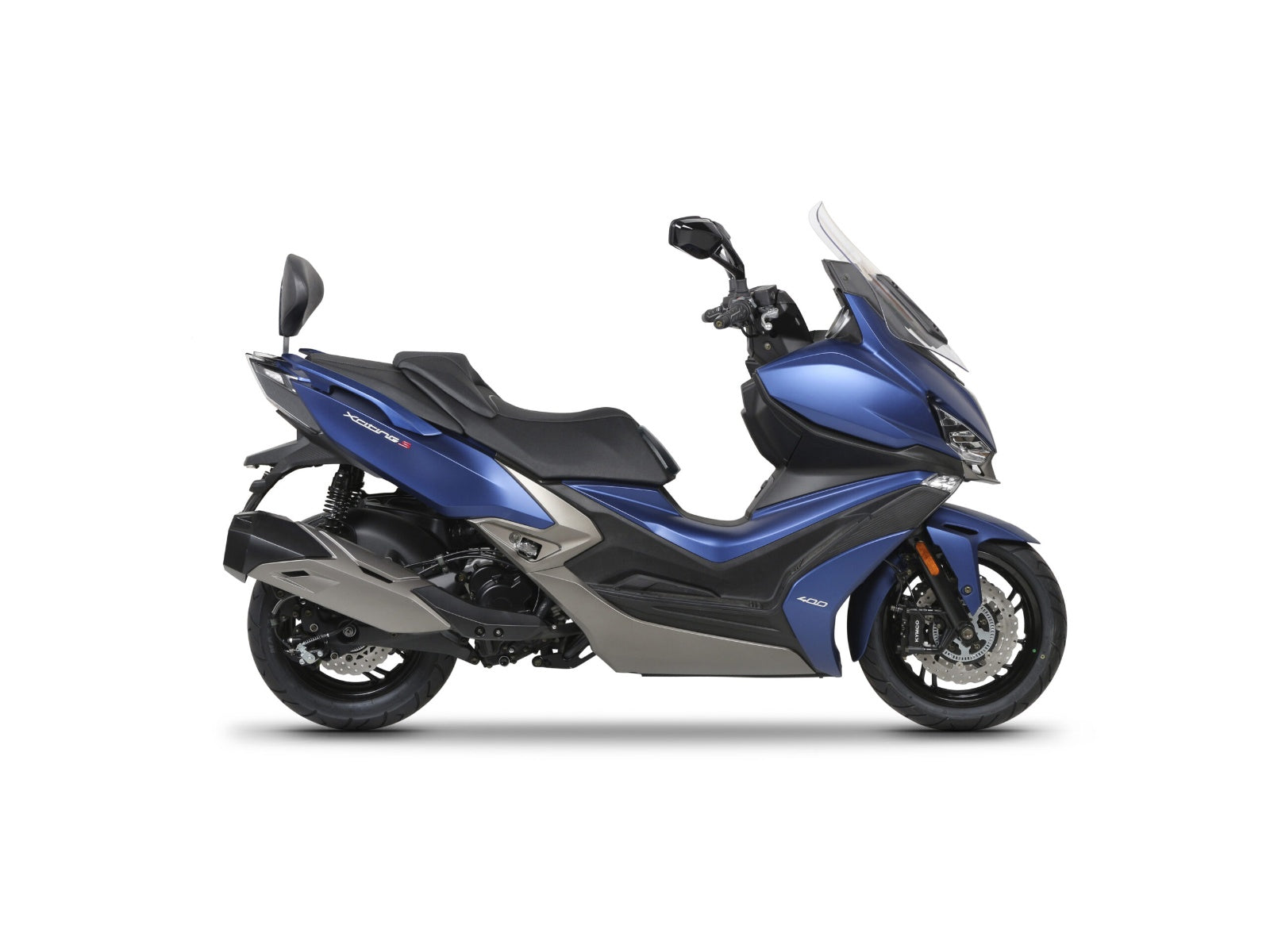Kymco Xciting S 400 (18-26) SHAD Backrest & Sissybar