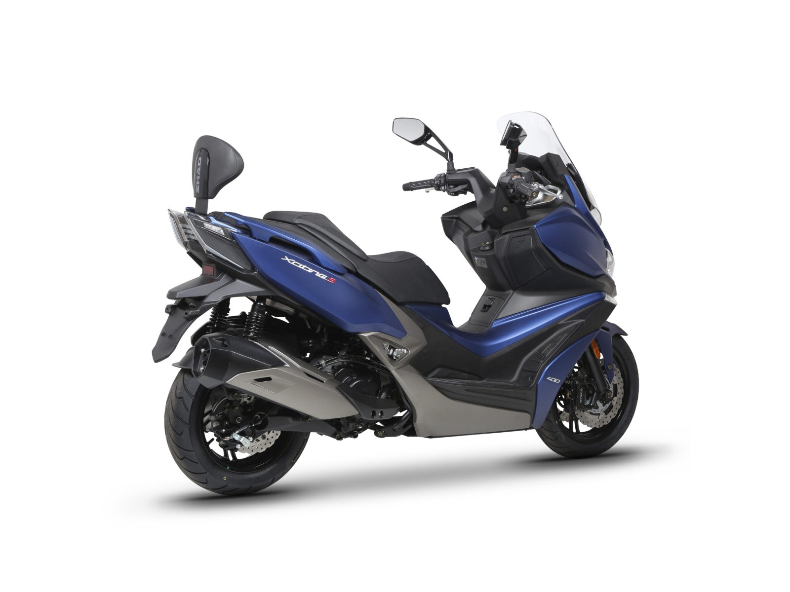 Kymco Xciting S 400 (18-26) SHAD Backrest & Sissybar