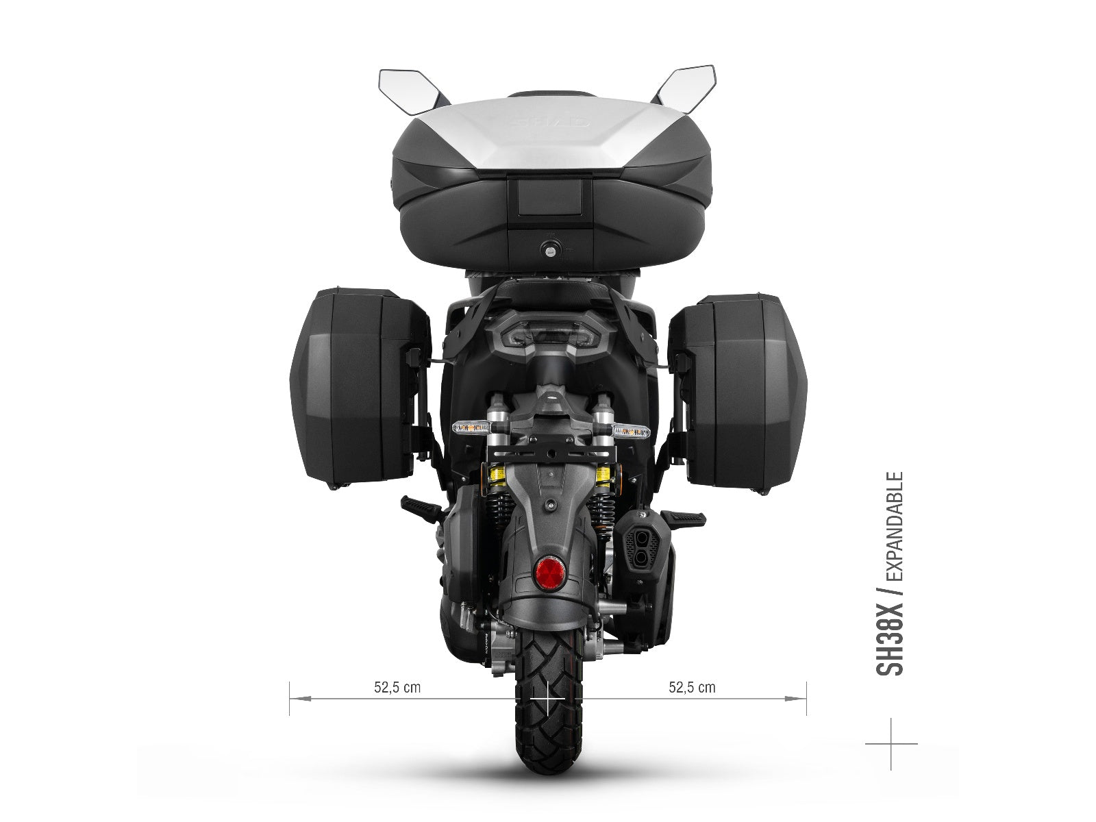 Keeway Vieste 125 XDV (23-26) SHAD 3P Pannier Fitting Kit