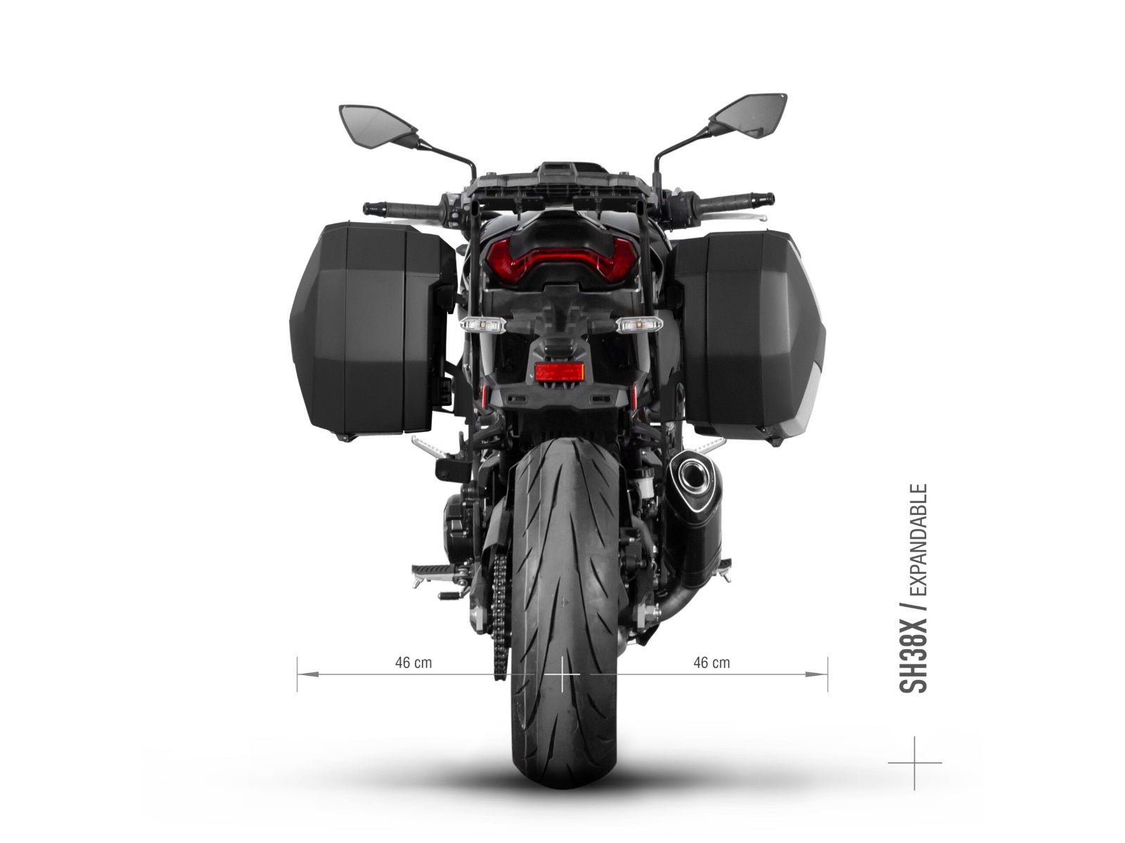 Kawasaki Z900 (25-26) SHAD 3P Pannier Fitting Kit