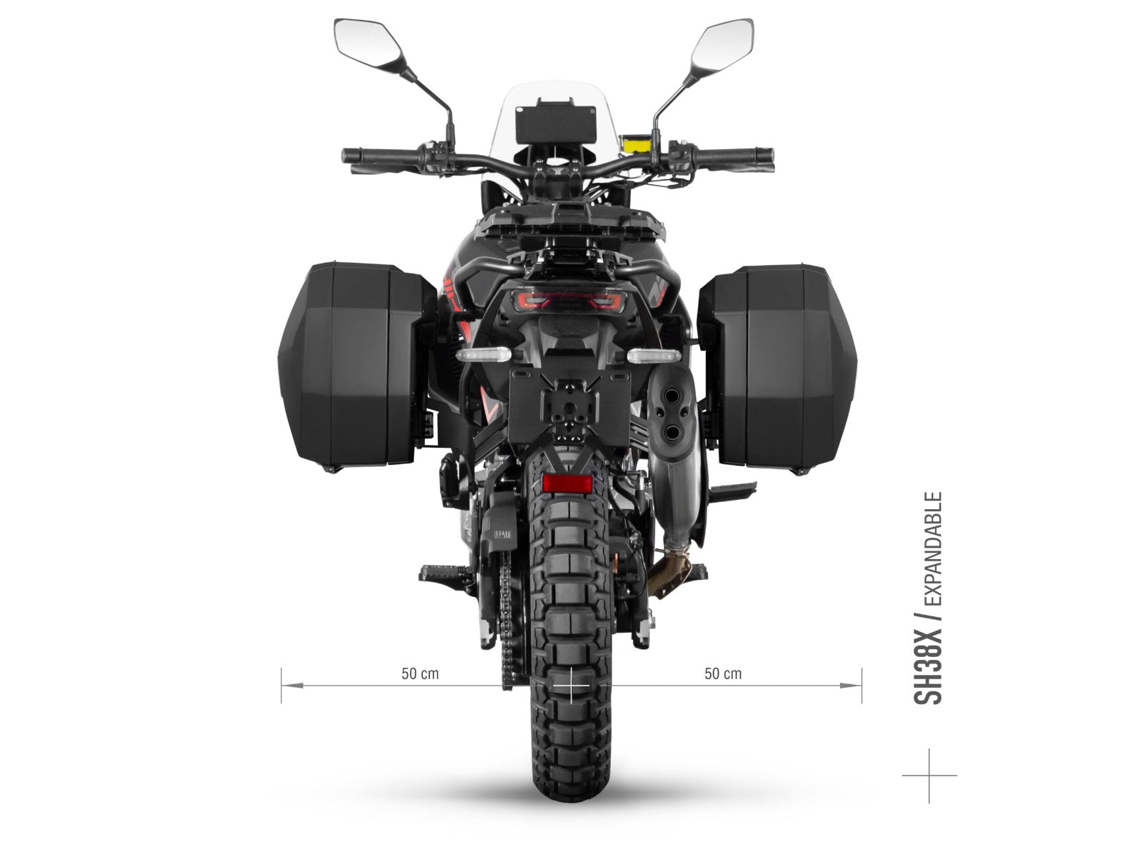 Moto Morini Alltrhike 450 (26) SHAD 3P Pannier Fitting Kit
