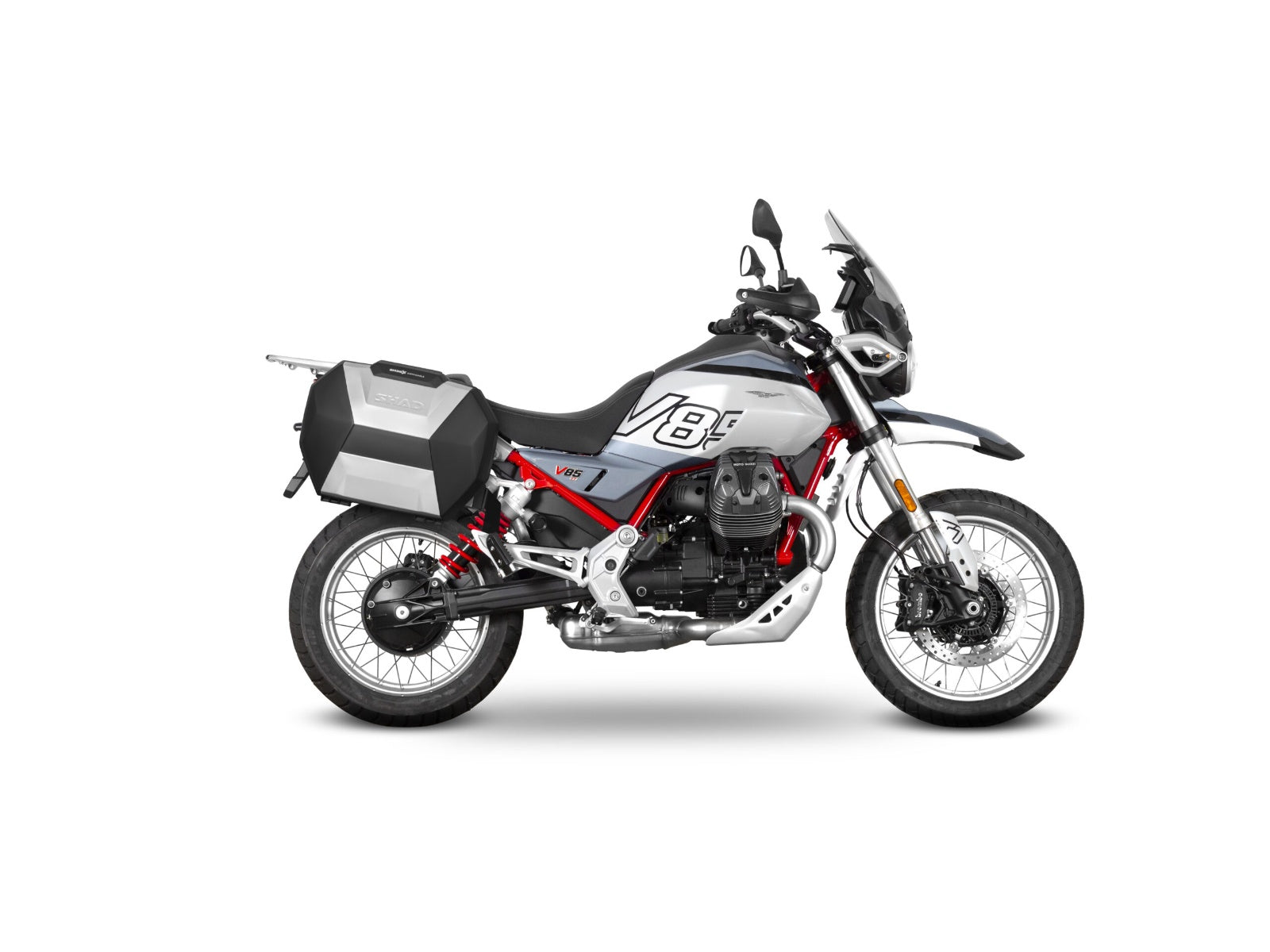 Moto Guzzi V85 TT Travel (24-26) SHAD 3P Pannier Fitting Kit