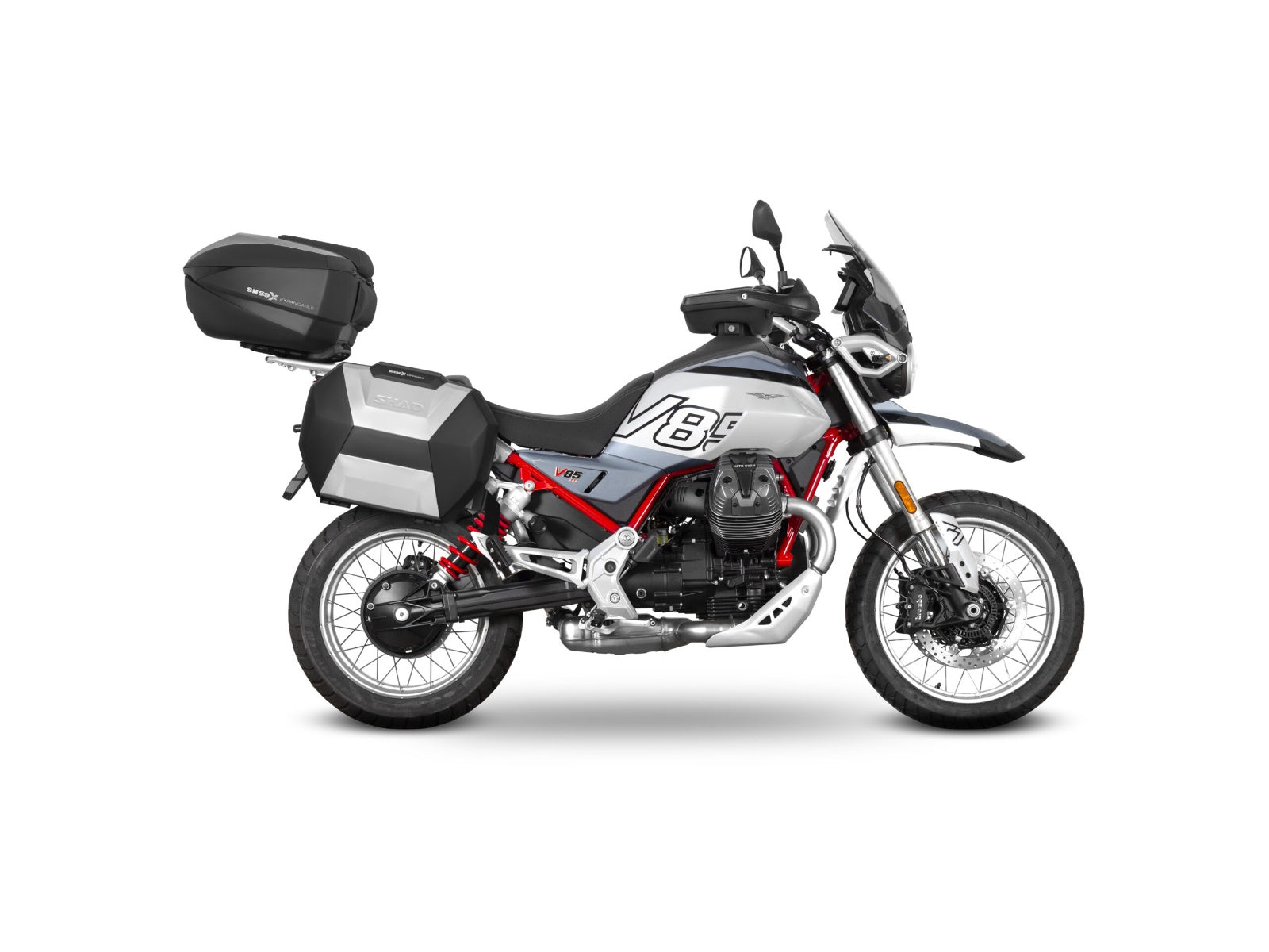 Moto Guzzi V85 TT Travel (24-26) SHAD 3P Pannier Fitting Kit