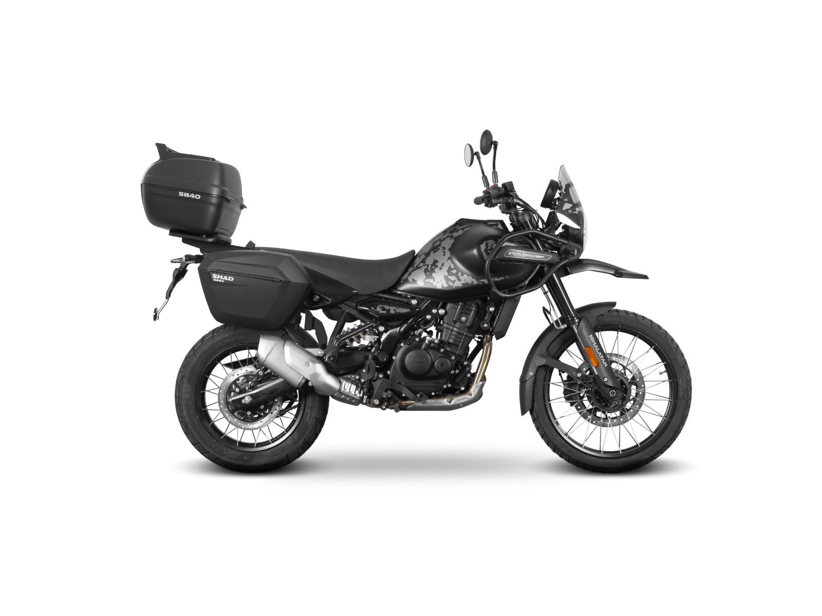 Royal Enfield Himalayan Mana Black 450 (26) SHAD 3P Pannier Fitting Kit