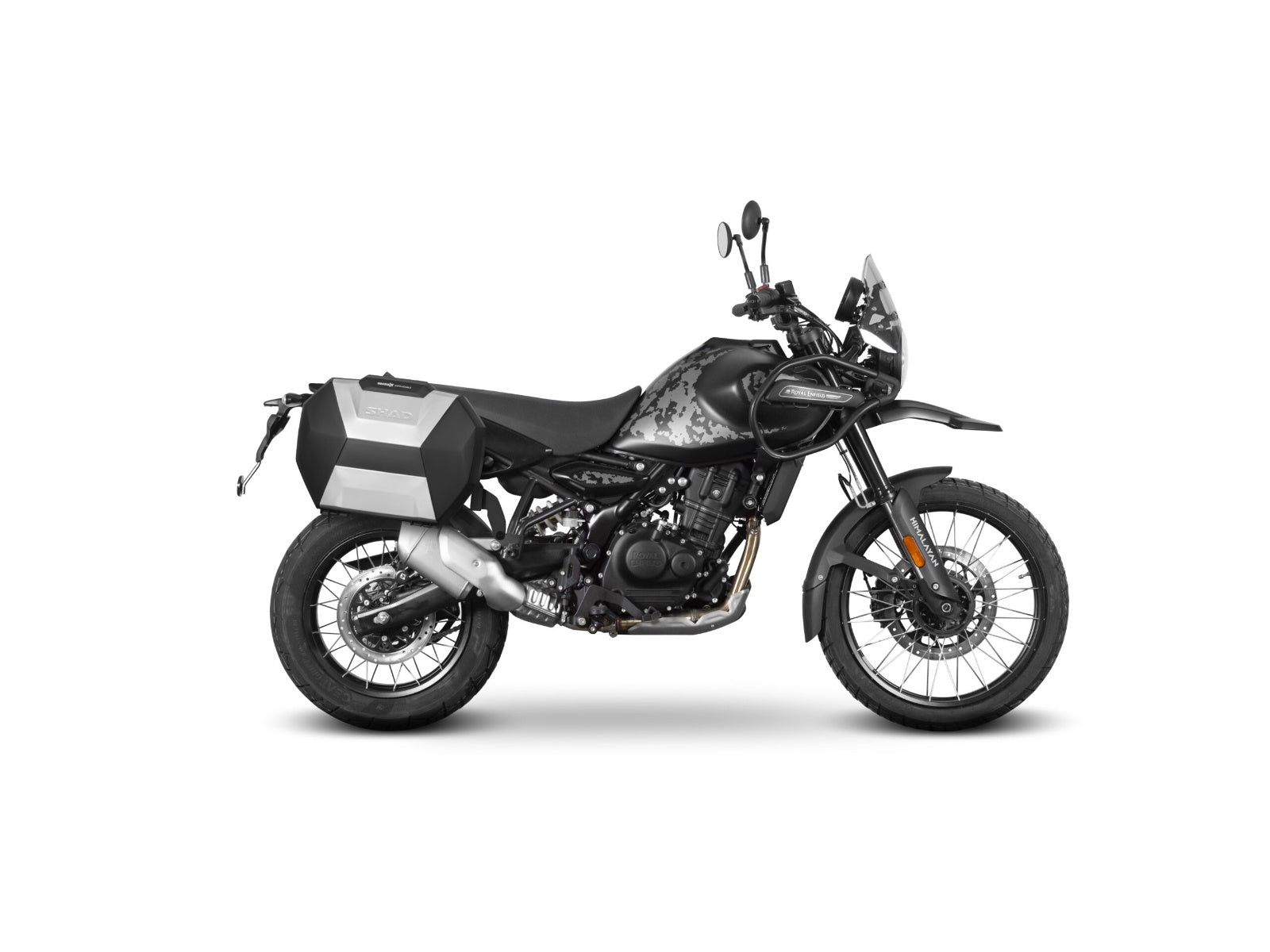 Royal Enfield Himalayan Mana Black 450 (26) SHAD 3P Pannier Fitting Kit