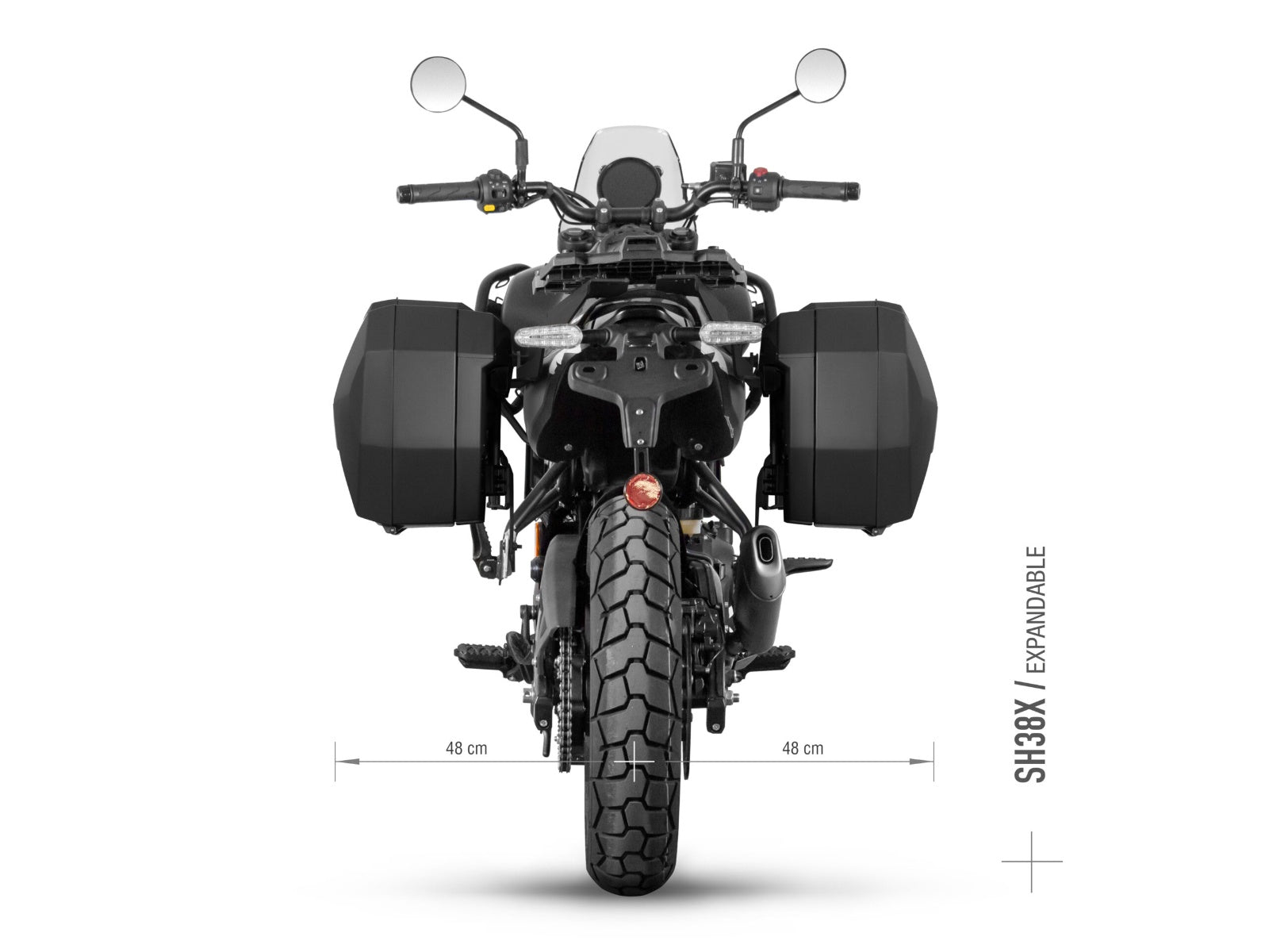Royal Enfield Himalayan Mana Black 450 (26) SHAD 3P Pannier Fitting Kit