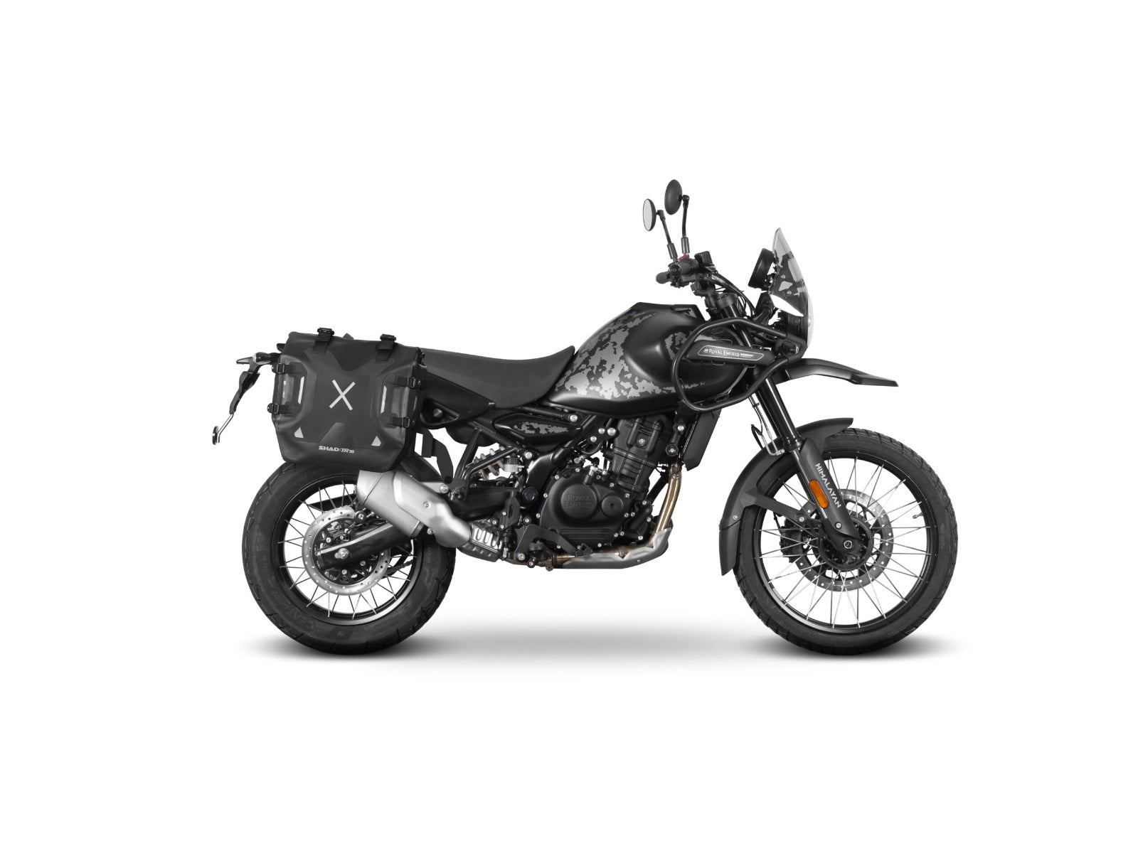 Royal Enfield Himalayan Mana Black 450 (26) SHAD 3P Pannier Fitting Kit