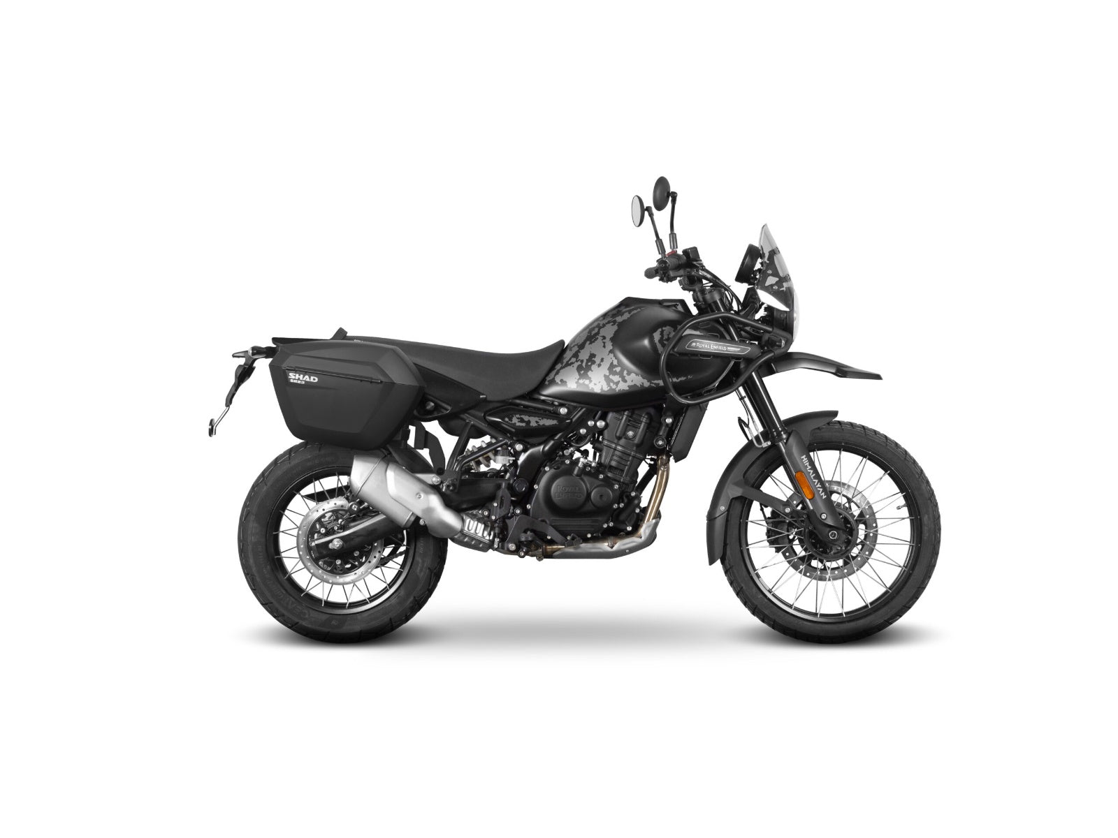 Royal Enfield Himalayan Mana Black 450 (26) SHAD 3P Pannier Fitting Kit