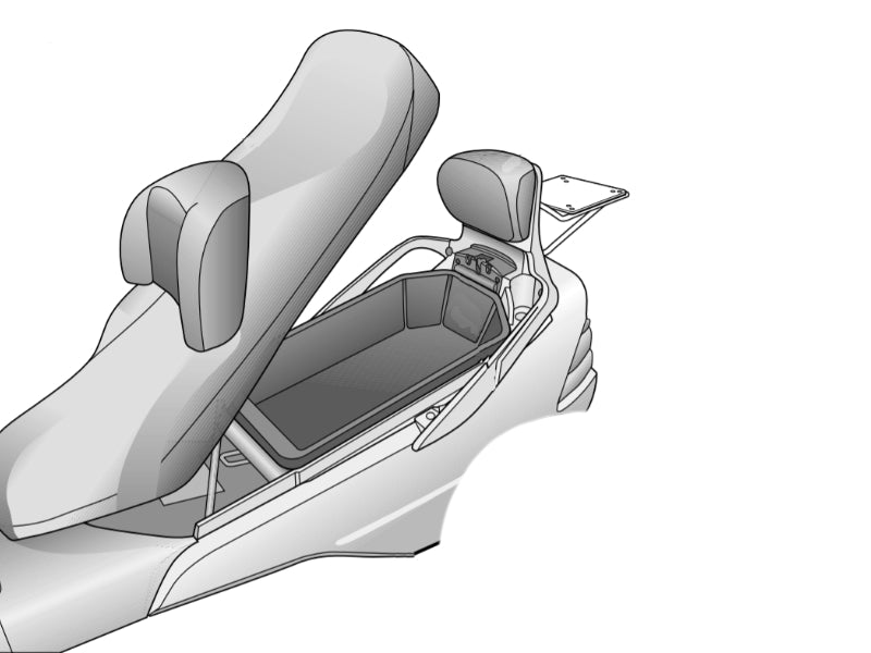 Suzuki Burgman 400 (01-06) SHAD Top Box Fitting Kit