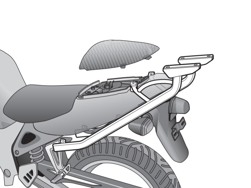 Suzuki SV650X (99-02) SHAD Top Box Fitting Kit