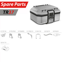 SHAD TR37 Top Box Spare Parts