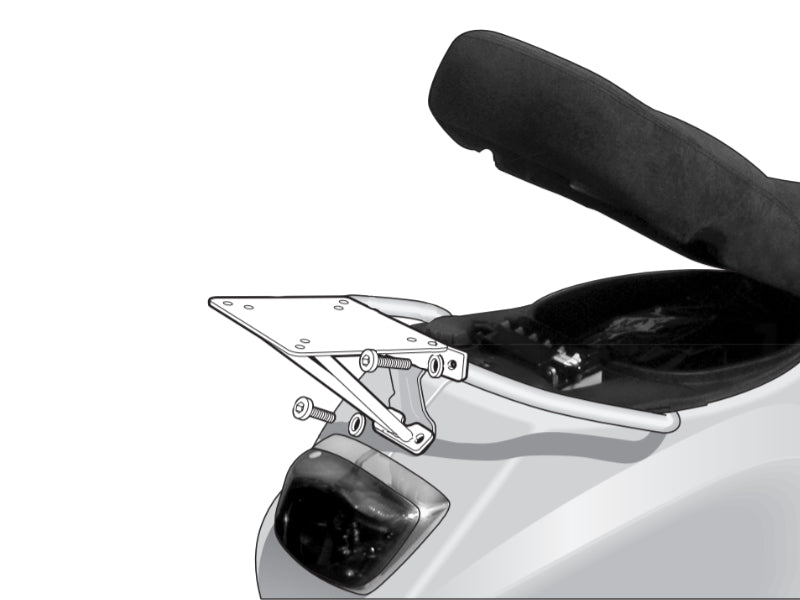 Piaggio Vespa LX 125 (05-14) SHAD Top Box Fitting Kit