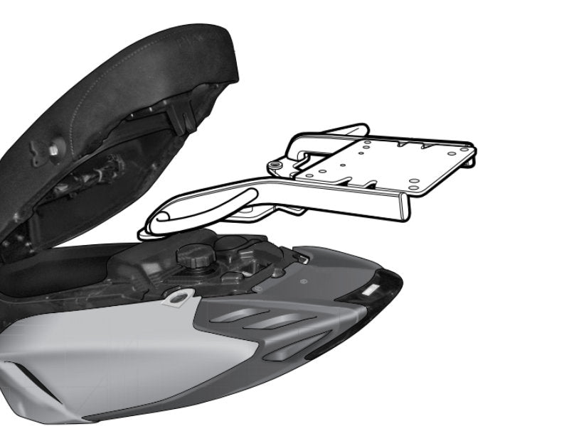 Piaggio Typhoon 50 (11-24) SHAD Top Box Fitting Kit