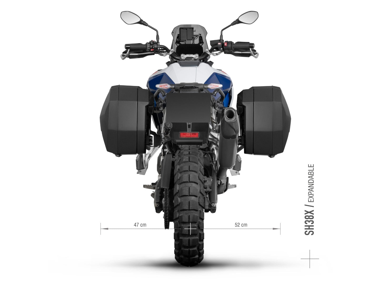 BMW F900 GS (24-26) SHAD 3P Pannier Fitting Kit