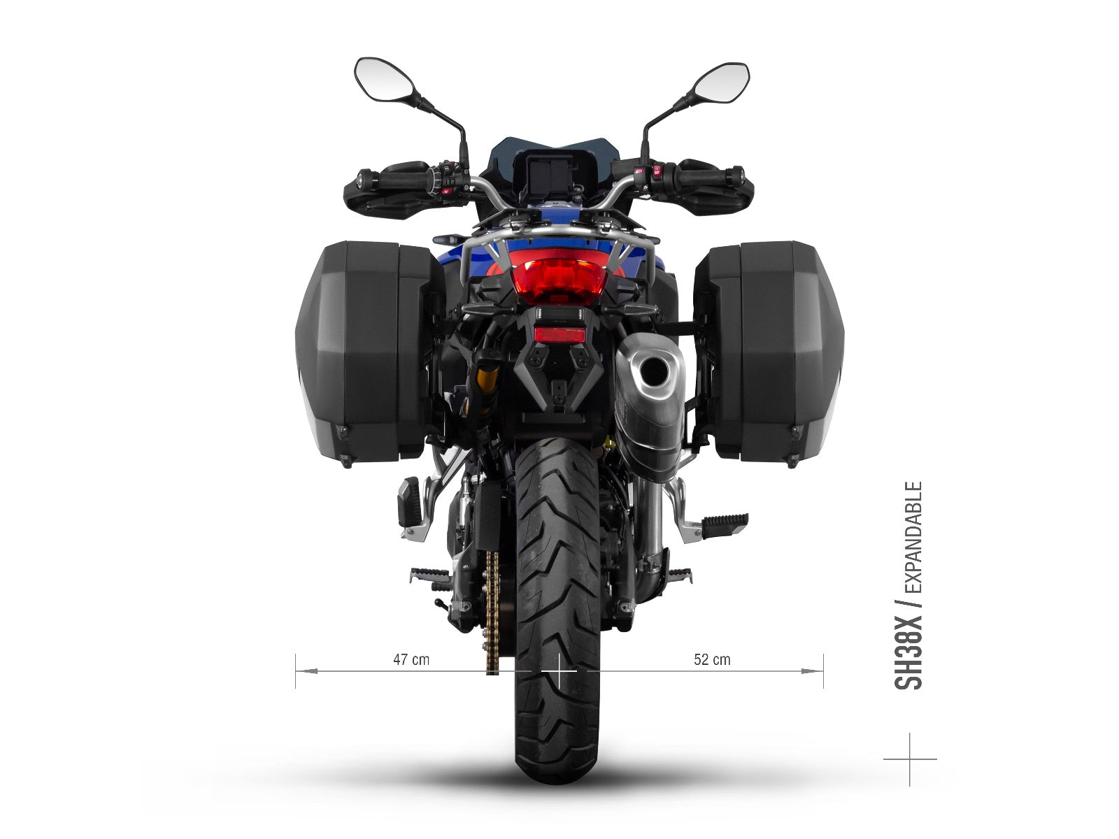BMW F900 GS Adventure (24-26) SHAD 3P Pannier Fitting Kit