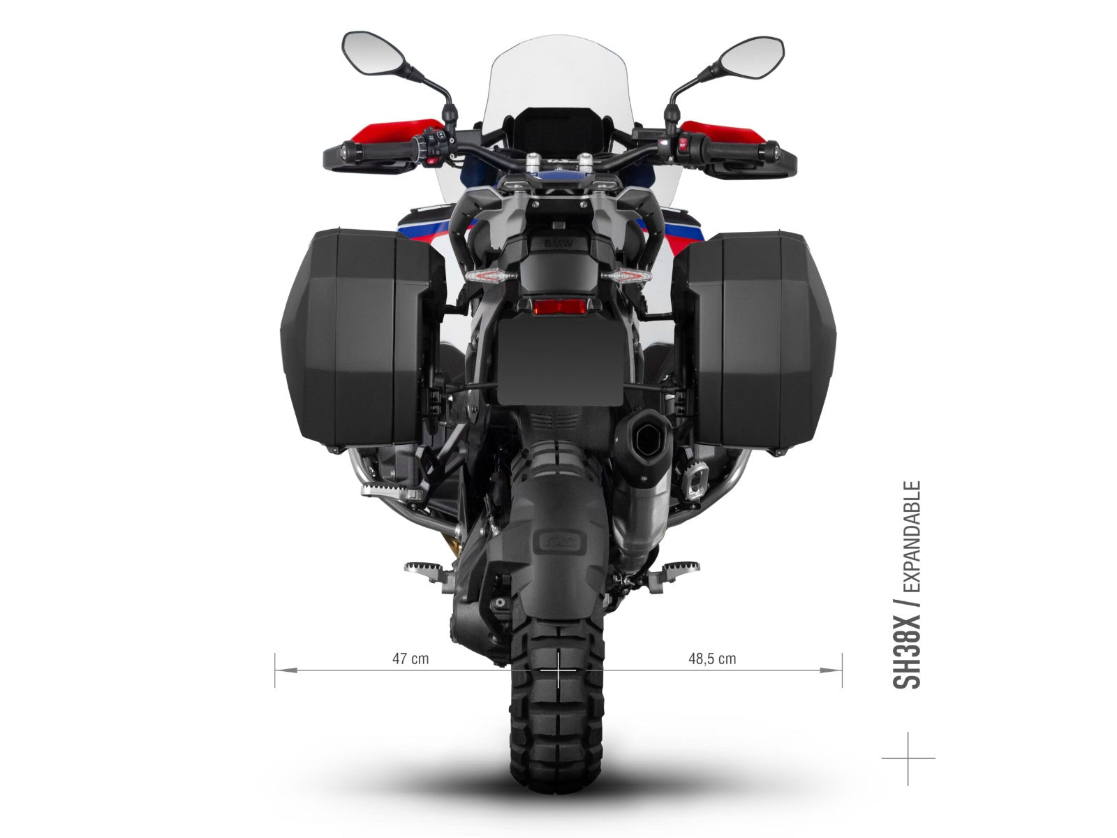 BMW R1300 GS Adventure (25-26) SHAD 3P Pannier Fitting Kit