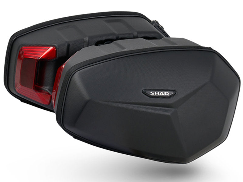 SHAD E48SR Panniers - 15 Litre Motorcycle Side Cases Main image
