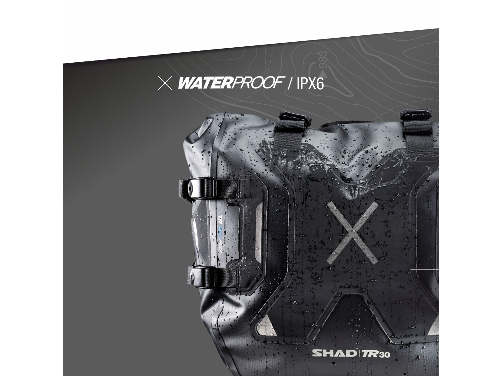 SHAD TR30 Panniers - 30 Litre Adventure Saddlebags