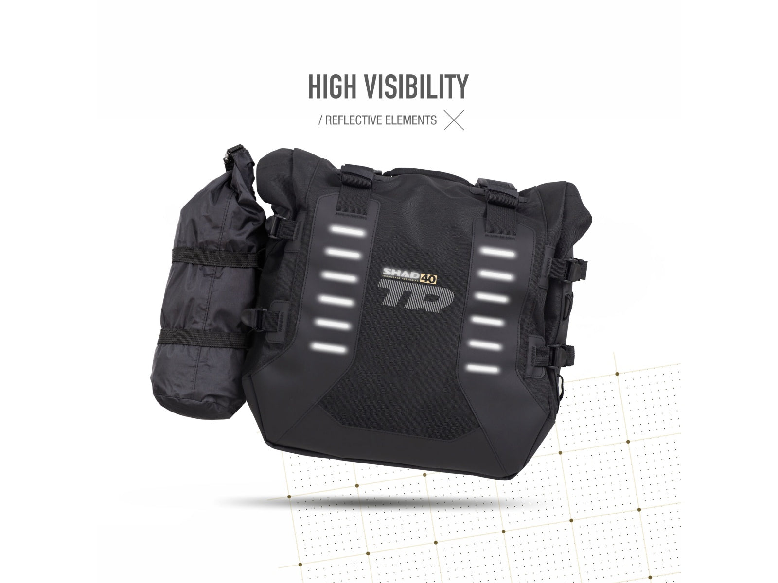 SHAD TR40 Panniers - 32 Litre Adventure Saddlebags