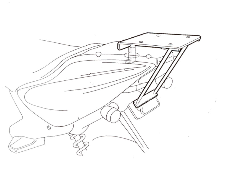 Yamaha Aerox 50 (97-08) SHAD Top Box Fitting Kit