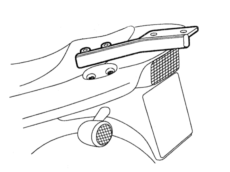 Yamaha Fazer (98-00) SHAD Top Box Fitting Kit