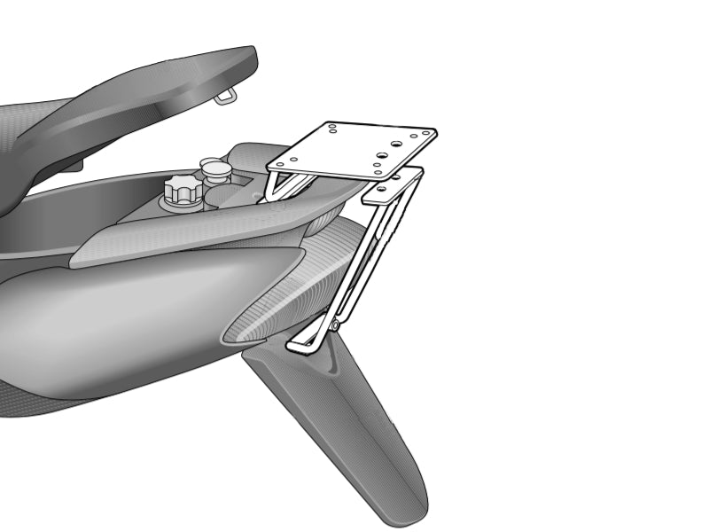 Yamaha JOG II 50 (02-19) SHAD Top Box Fitting Kit