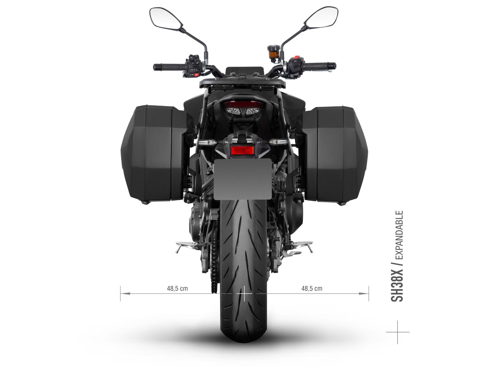 Yamaha MT-09 (24-26) SHAD 3P Pannier Fitting Kit