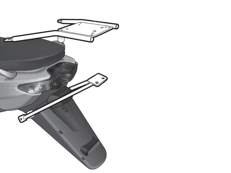 Yamaha Neos 50 (08-25) SHAD Top Box Fitting Kit