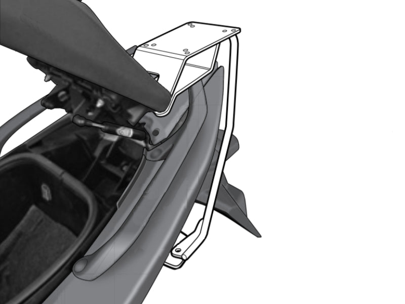 Yamaha TMAX 500 (08-12) SHAD Top Box Fitting Kit