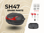 SHAD SH47 Top Box Spare Parts
