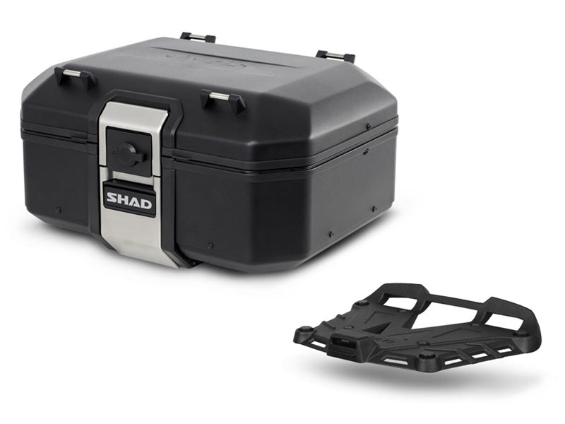 SHAD TR37 Terra Black Aluminium Top Box