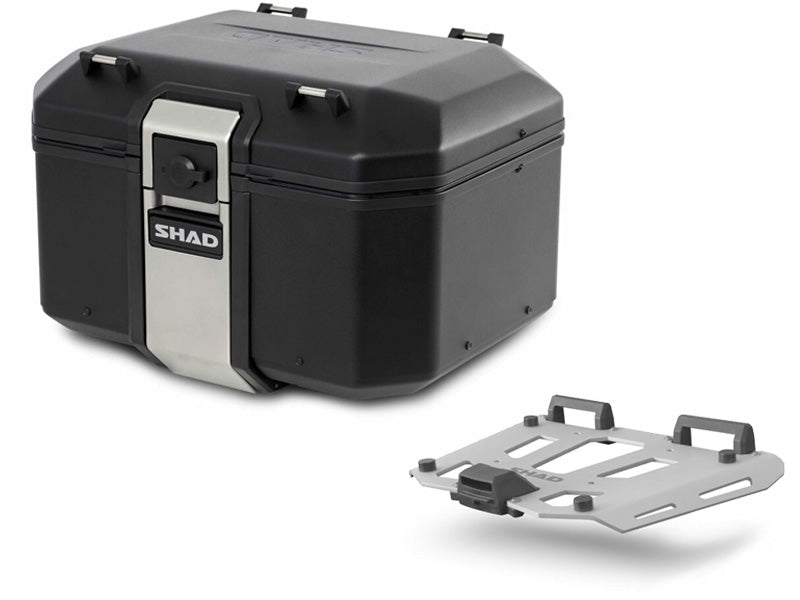 SHAD TR48 Terra Black Aluminium Top Box