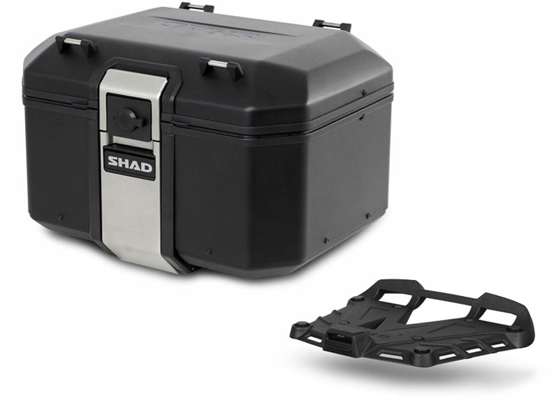 SHAD TR48 Terra Black Aluminium Top Box