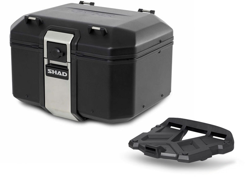 SHAD TR48 Terra Black Aluminium Top Box